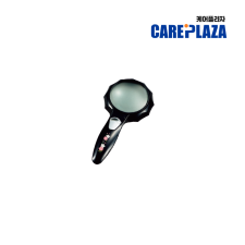 카노 벚꽃무늬 LED 돋보기 4배 확대경 (15564) 블랙